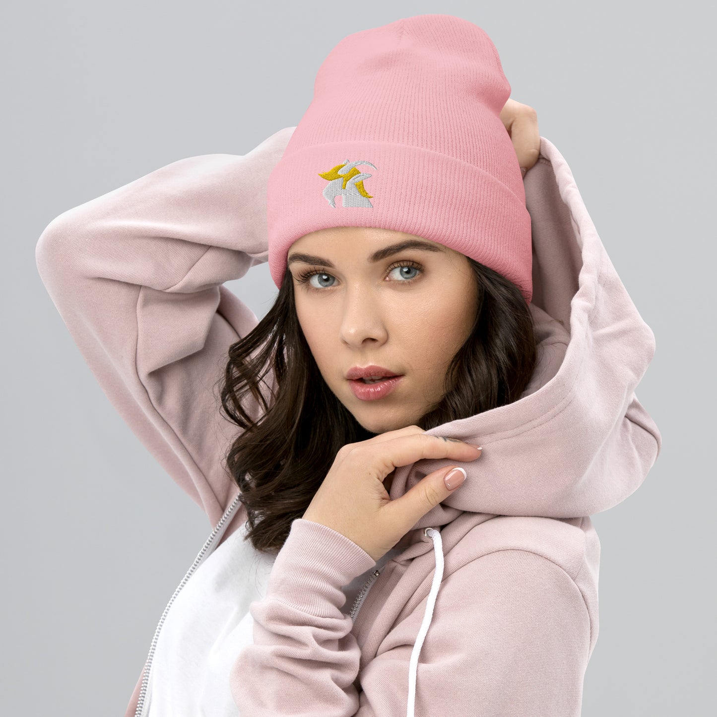 TTG - Embroidered (In White) Beanie