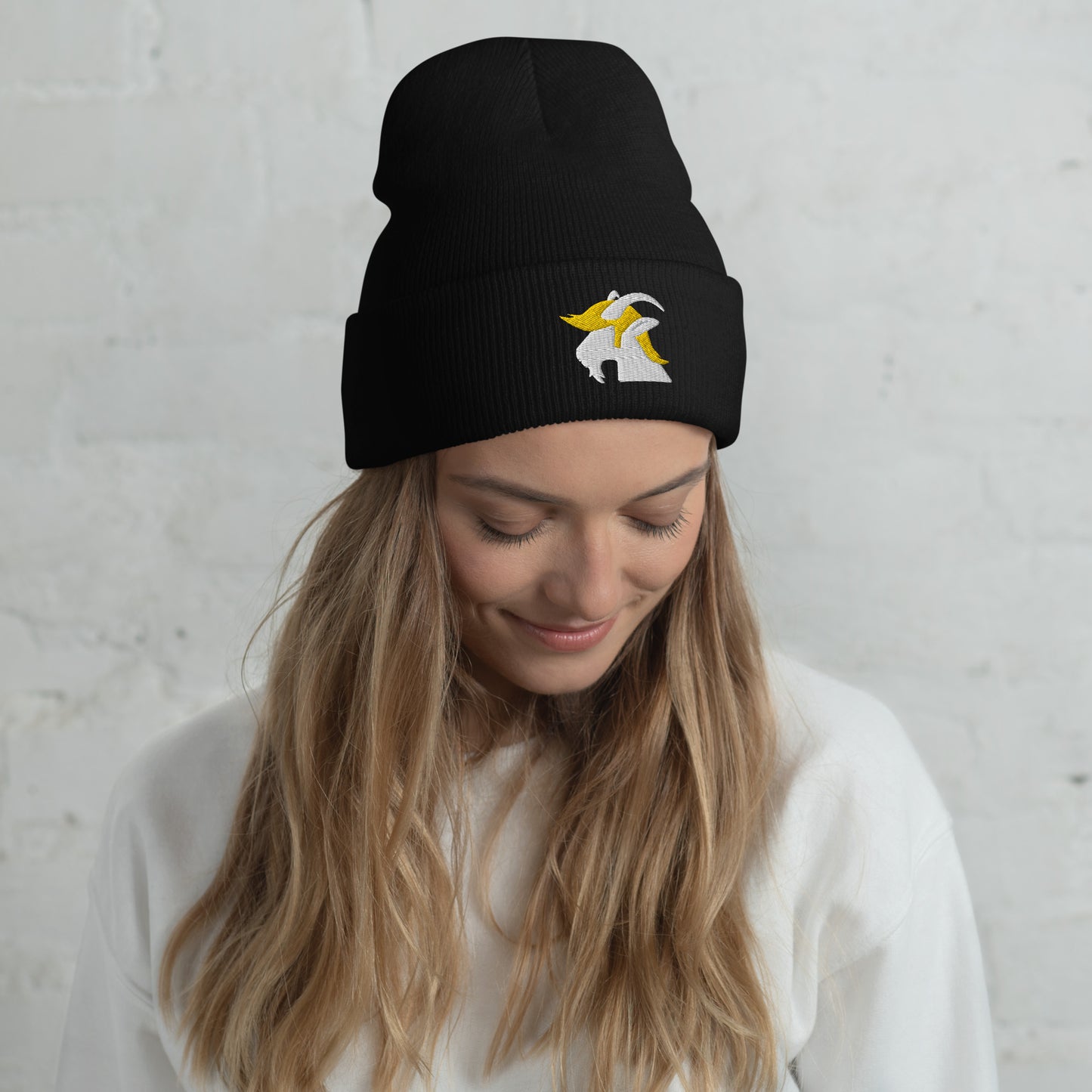 TTG - Embroidered (In White) Beanie