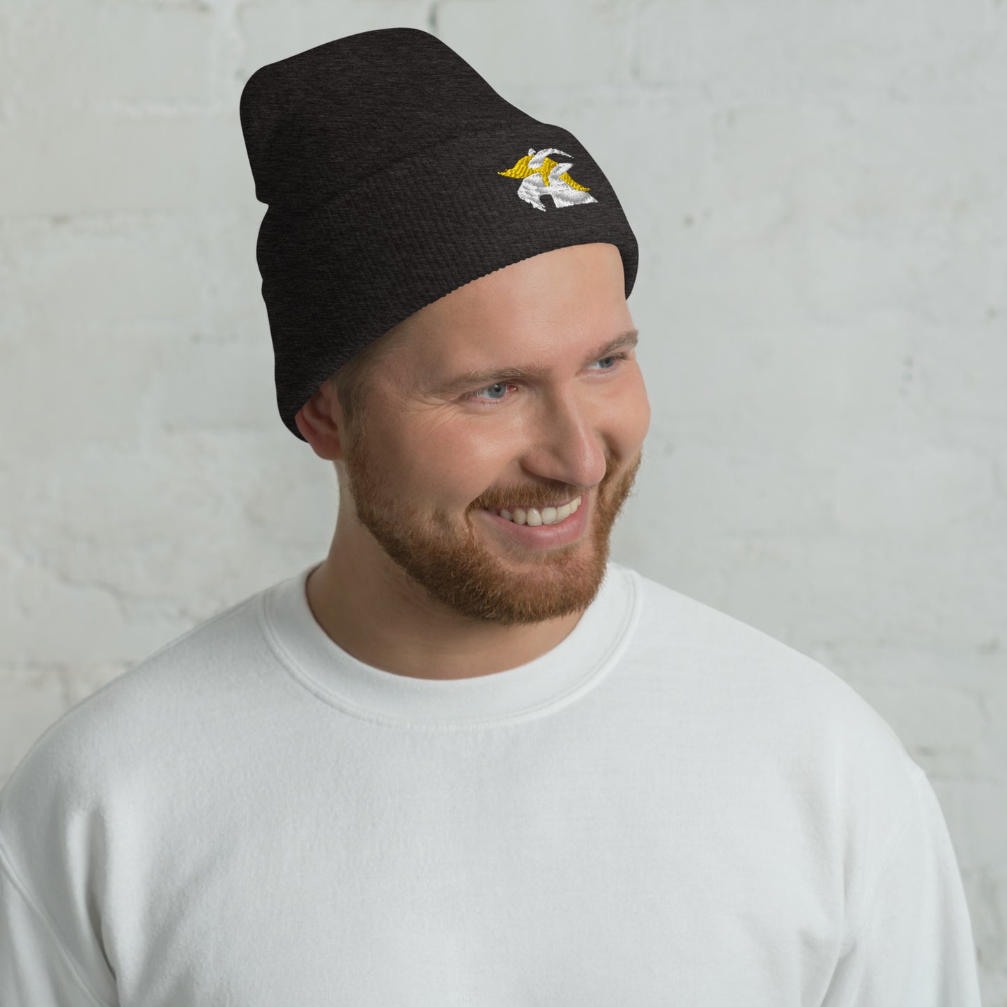 TTG - Embroidered (In White) Beanie